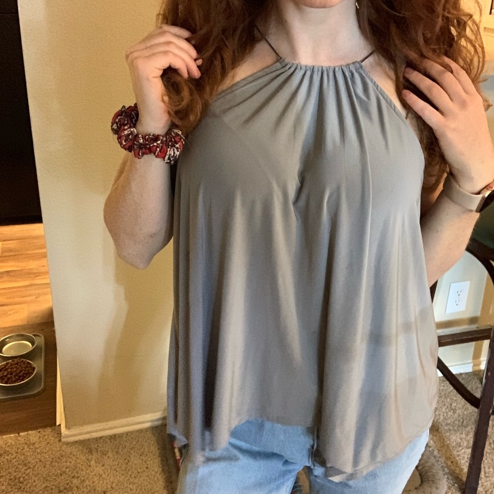 EXPRESS satin top